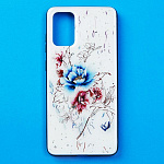 Чехол для смартфона S11 (Принт цветы, пластик)
