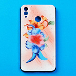 Чехол для смартфона Honor 8X (Принт цветы, пластик)